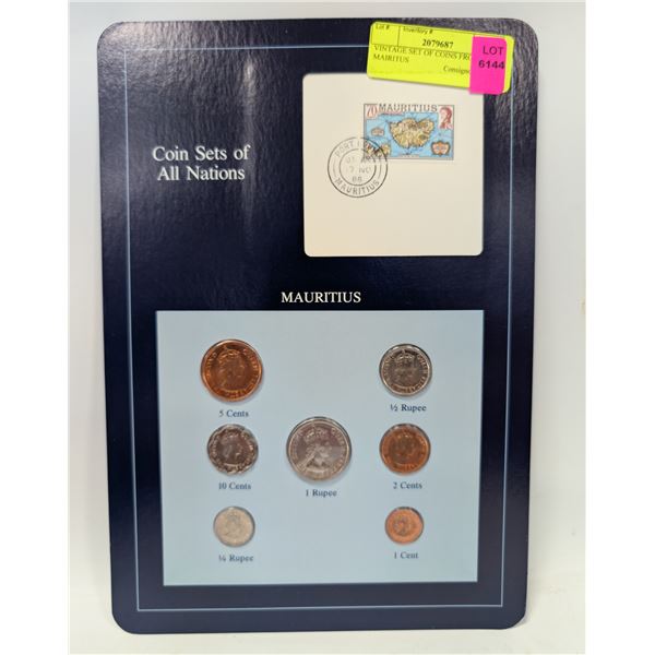 VINTAGE SET OF COINS FROM MAIRITUS