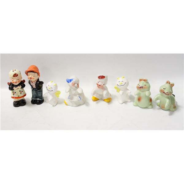 ANTIQUE SALT & PEPPER SHAKER COLLECTION