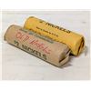 Image 1 : TWO ROLLS VINTAGE CANADA NICKELS
