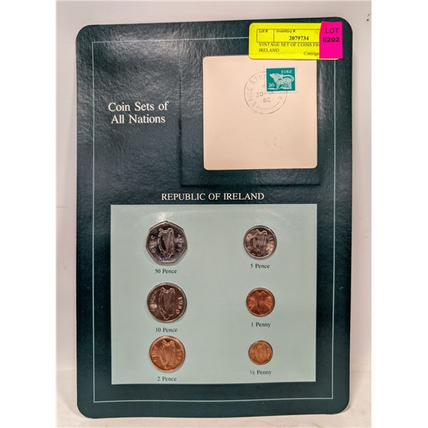 VINTAGE SET OF COINS FROM IRELAND