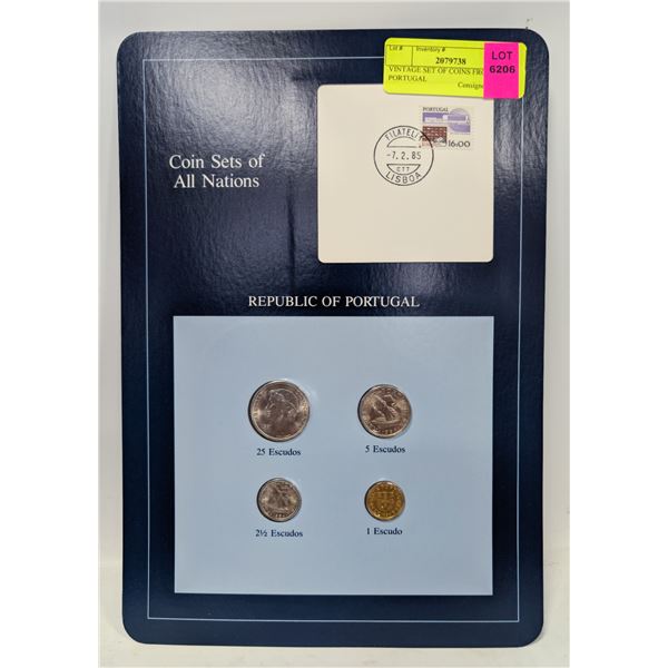 VINTAGE SET OF COINS FROM PORTUGAL