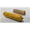 Image 1 : TWO ROLLS VINTAGE CANADA NICKELS