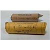 Image 1 : TWO ROLLS VINTAGE CANADA NICKELS
