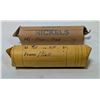 Image 1 : TWO ROLLS VINTAGE CANADA NICKELS