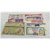 Image 1 : 10 ASSORTED VINTAGE FOREIGN PAPER BILLS
