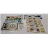 Image 1 : 10 ASSORTED VINTAGE FOREIGN PAPER BILLS