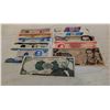 Image 1 : 10 ASSORTED VINTAGE FOREIGN PAPER BILLS