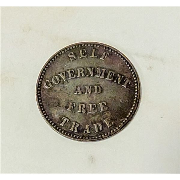 1855 PEI SELF GOVERNMENT TOKEN COIN