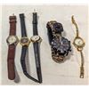 Image 1 : LOT OF 5 ASSORTED VINTAGE WATCHES NEEDS BATT