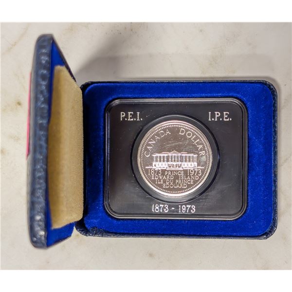 1973 CANADA MINT PROOF DOLLAR COIN W CASE