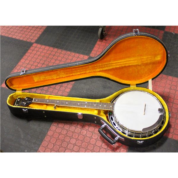 1970S GIBSON EPIPHONE BANJO WITH CASE