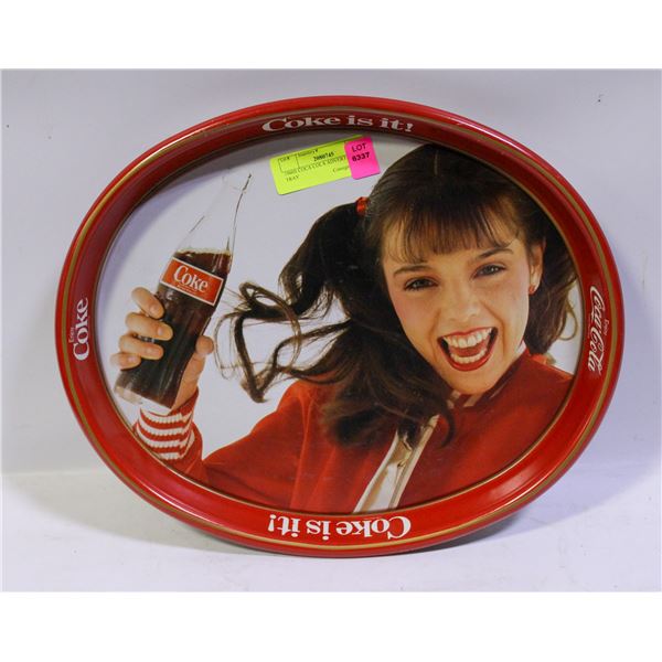 1960S COCA COLA ADVERTISING TRAY