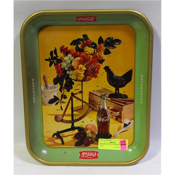 1960S COCA COLA ADVERTISING TRAY