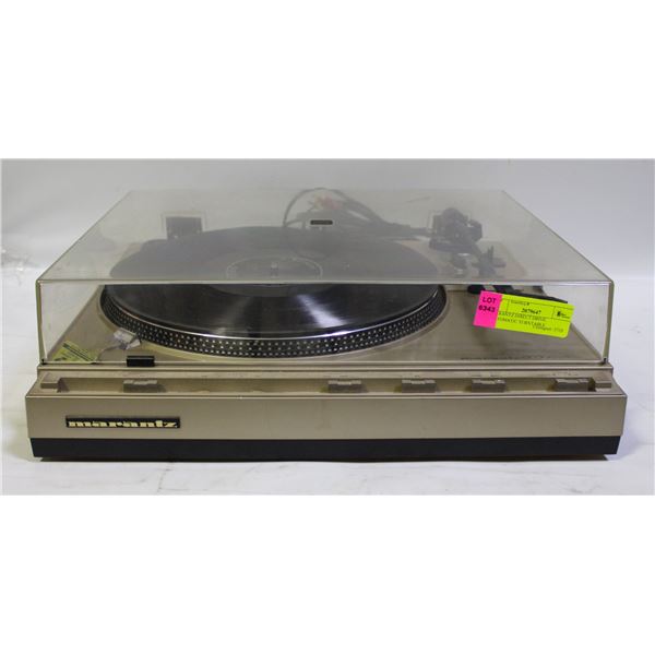 MARANTZ DIRECT DRIVE AUTOMATIC TURNTABLE