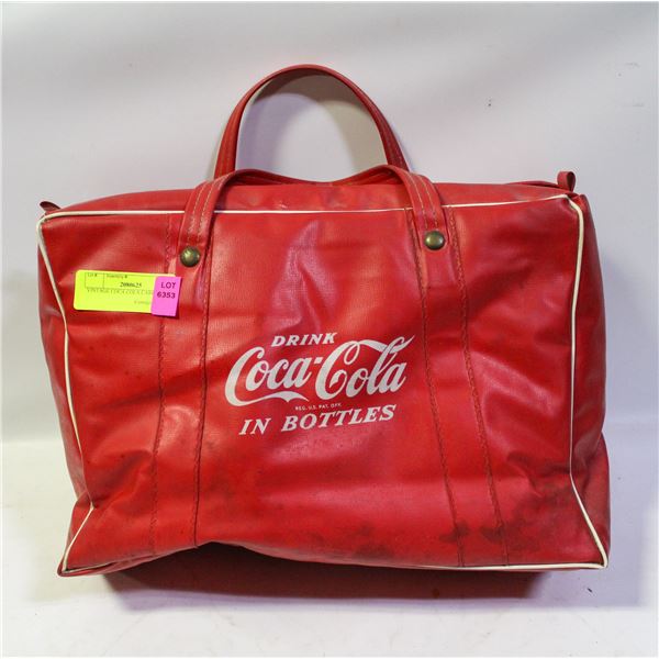 VINTAGE COCA COLA CARRY CASE