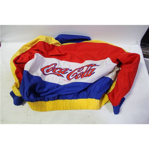 1980S LADIES COKE JACKET SZ 16 RARE