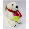 COKE BEAR PLUSH W BOTTLE COLLECTIBLE