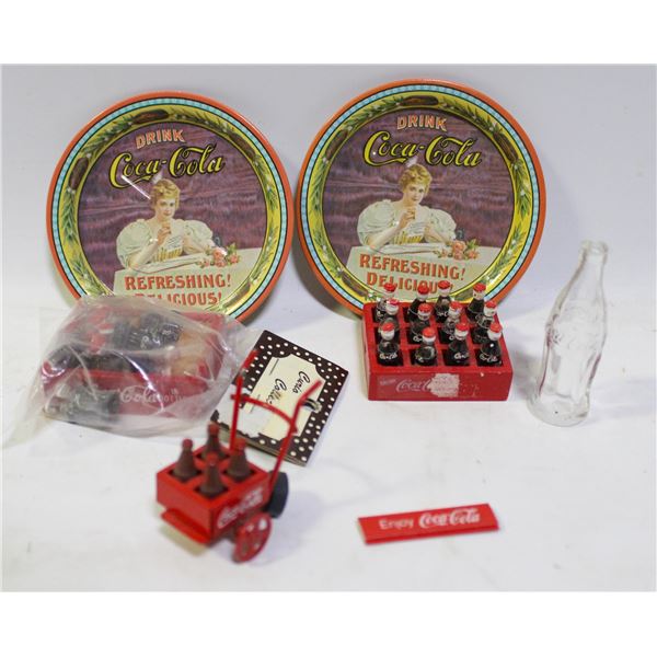 LOT OF ASSORTED COKE MINIATURES