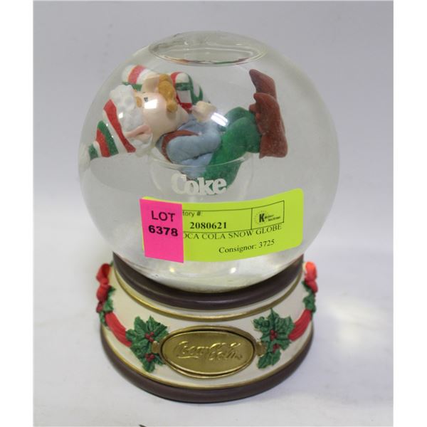 VINTAGE COCA COLA SNOW GLOBE