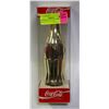 Image 1 : COMMEMORATIVE GOLD TONE COKE BOTTLE IN CASE