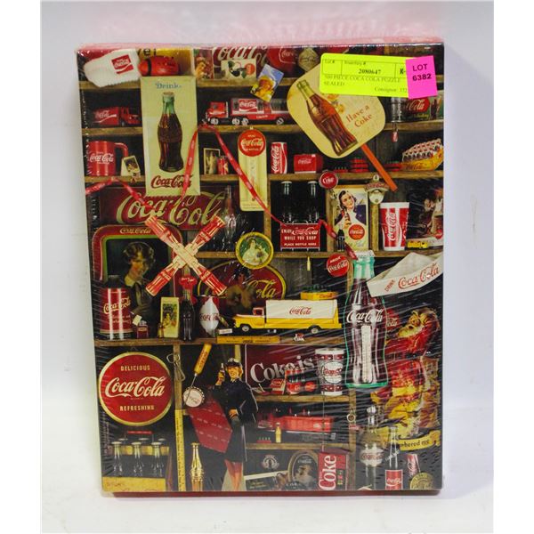 500 PIECE COCA COLA PUZZLE SEALED