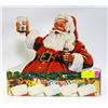 Image 1 : 1980S COKE SANTA ADVERTISING SIGN