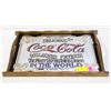 Image 1 : VINTAGE COCA COLA MIRRORED SIGN TRAY