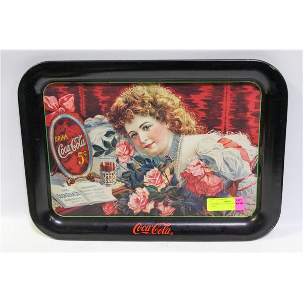 VINTAGE COCA COLA ADVERTISING TRAY