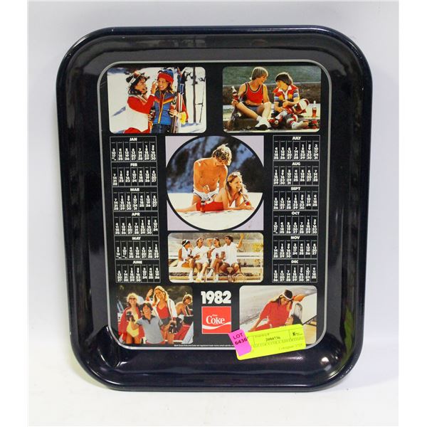 VINTAGE COCA COLA ADVERTISING TRAY