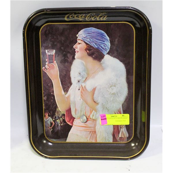 VINTAGE COCA COLA ADVERTISING TRAY