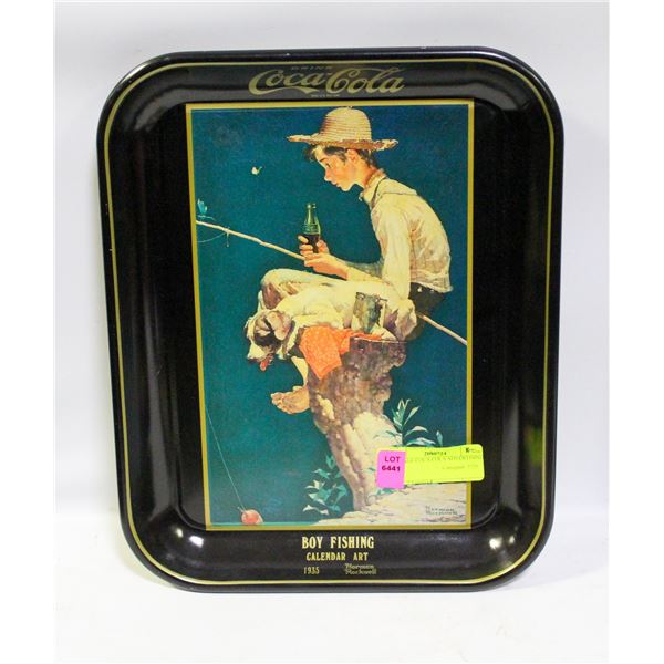 VINTAGE COCA COLA ADVERTISING TRAY