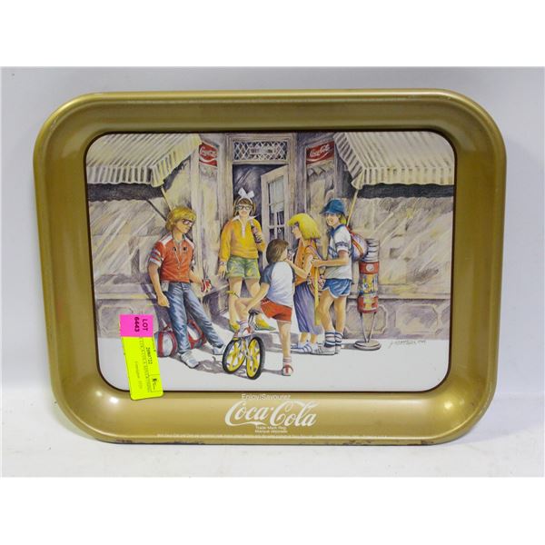 VINTAGE COCA COLA ADVERTISING TRAY