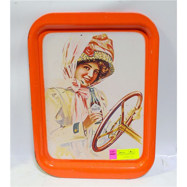VINTAGE COCA COLA ADVERTISING TRAY