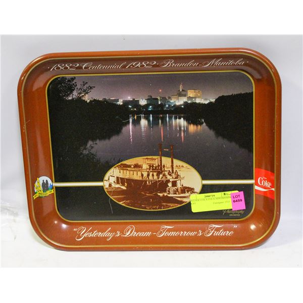VINTAGE COCA COLA ADVERTISING TRAY