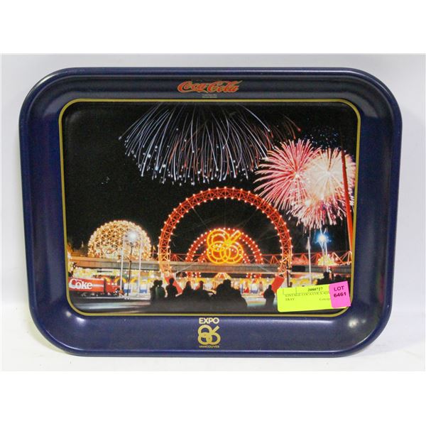 VINTAGE COCA COLA ADVERTISING TRAY