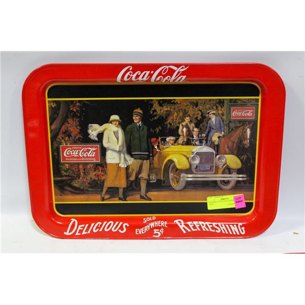 VINTAGE COCA COLA ADVERTISING TRAY