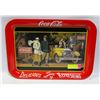 Image 1 : VINTAGE COCA COLA ADVERTISING TRAY