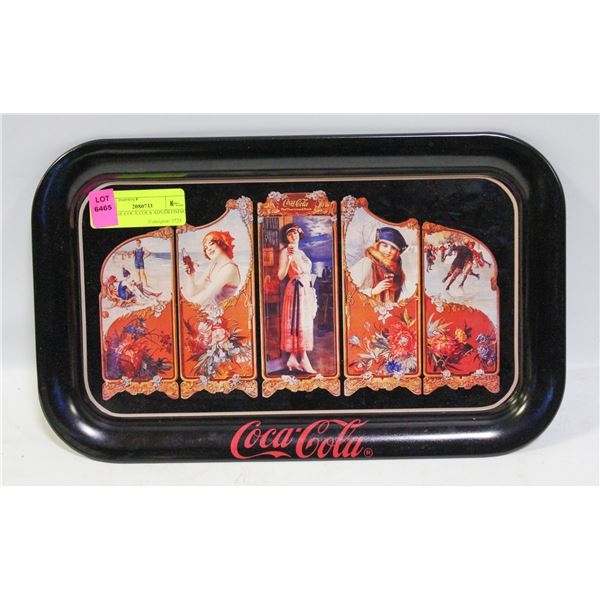 VINTAGE COCA COLA ADVERTISING TRAY