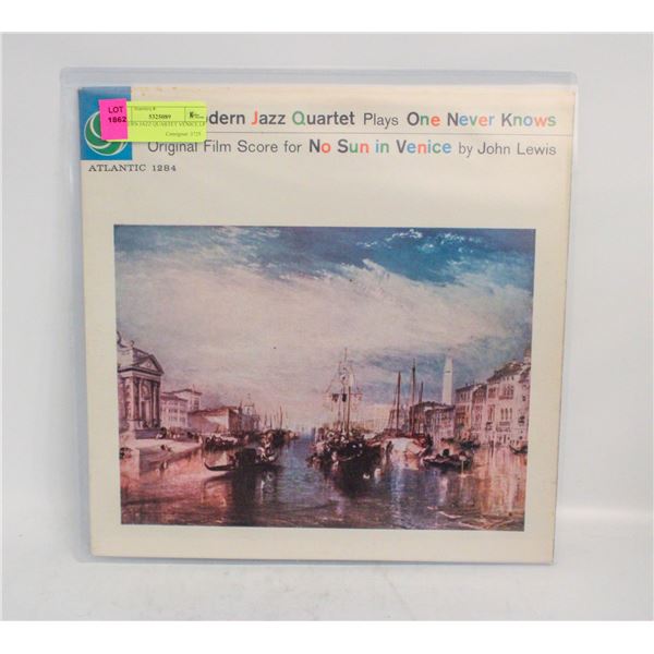 MODERN JAZZ QUARTET VENICE LP
