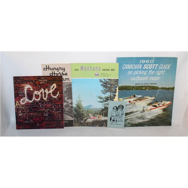 LOT ASSORTED VINTAGE EPHEMERA