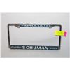 Image 1 : VINTAGE HONOLULU CADILLAC LICENCE PLATE FRAME