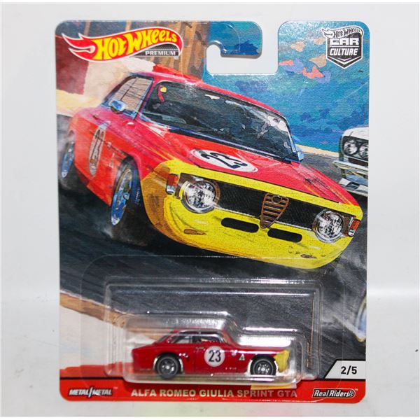 HOT WHEELS PREMIUM ALFA ROMEO GIULIA SPRINT