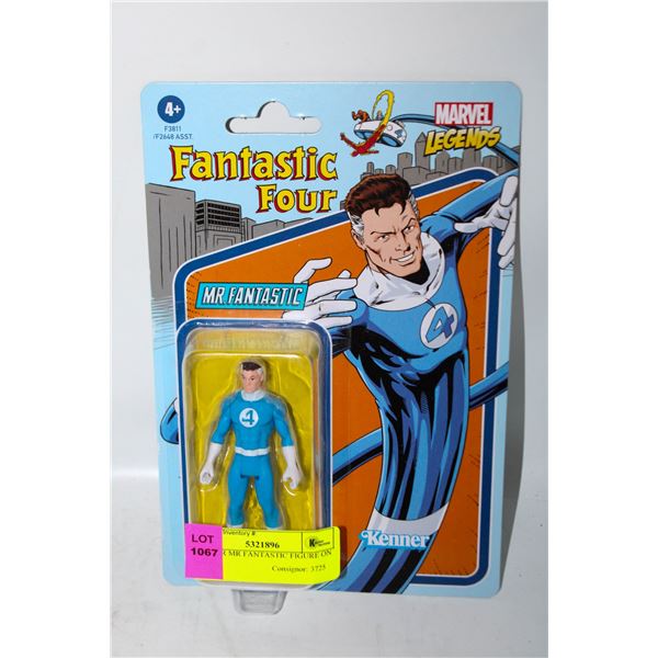 KENNER MR FANTASTIC FIGURE ON CARD