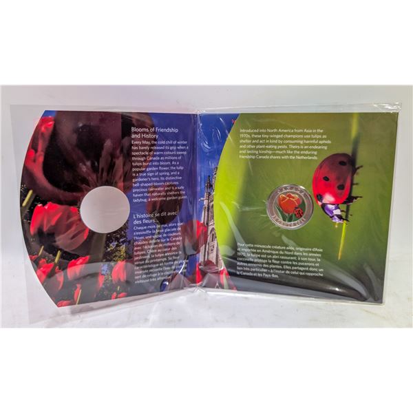 2011 LARGE TULIP CANADIAN COIN COLLECTOR