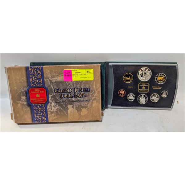 2002 STERLING SILVER JUBILEE PROOF COIN SET