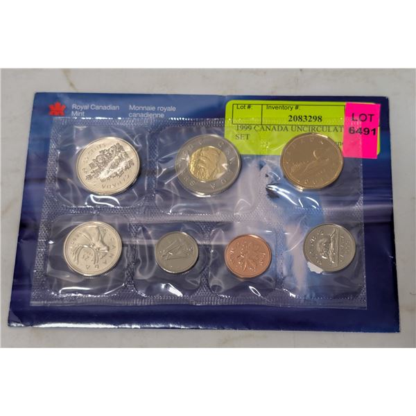 1999 CANADA UNCIRCULATED COIN SET