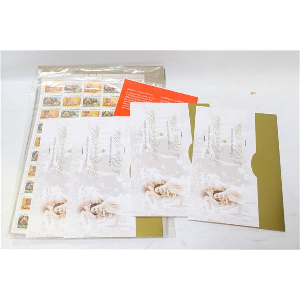 LOT OF UNUSED COLLECTOR STAMPS