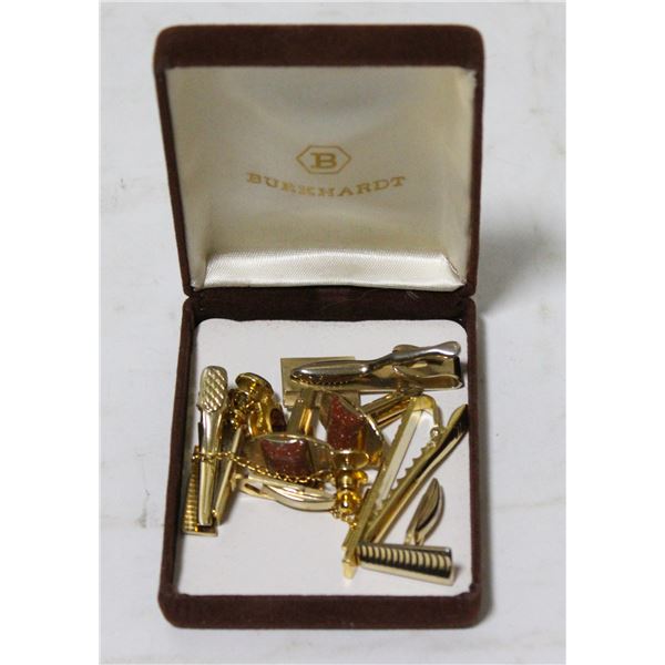 1950S TIE CLIPS AND CUFFLINKS ASSTD