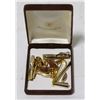 1950S TIE CLIPS AND CUFFLINKS ASSTD