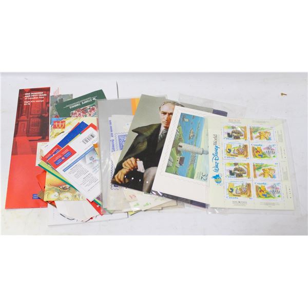 LARGE LOT UNUSED COLLECTOR STAMPS